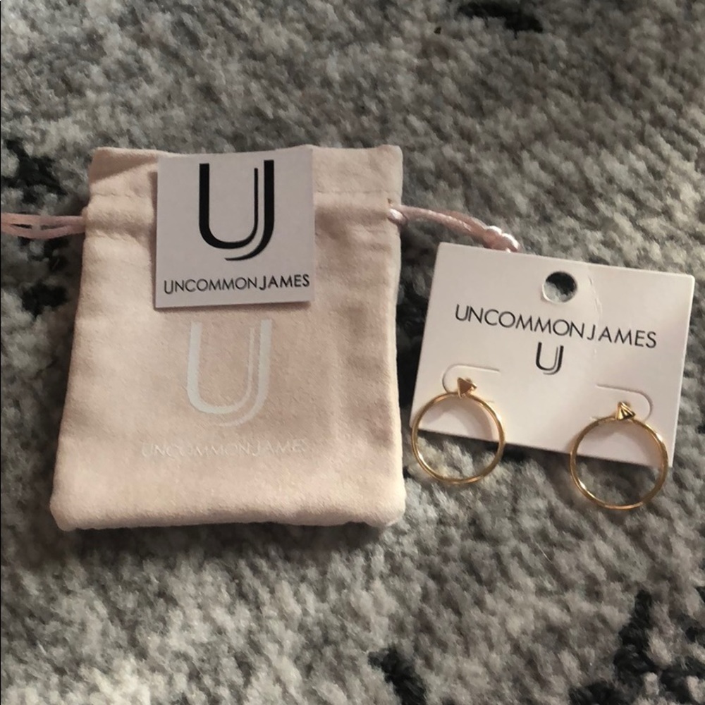 NWT Uncommon James Gold Earrings!